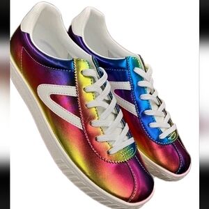 Tretorn Camden7 Low-Top Rainbow Sneaker Size 9 *Limted Edition* Viral* *Soldout*